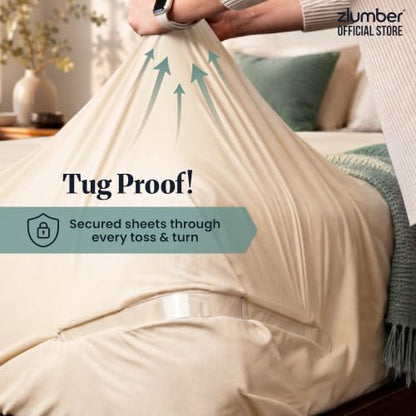 Heavy-Duty Bed Sheet Holder Straps - Universal Fit, Easy Installation, Pack of 2