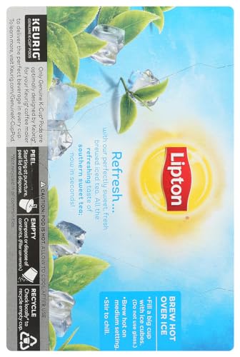 Lipton Refresh Iced Sweet Tea K-cup, 10 Count(pack of 2)