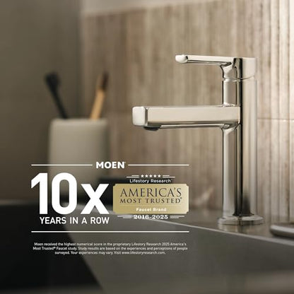 Moen Gibson Chrome Posi-Temp Pressure-Balancing Modern Valve Handle Only Trim, Valve Required, T2901