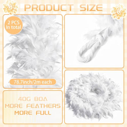 Homecoming Mum Decorations Set Feather & Silk Flower DIY Supplies