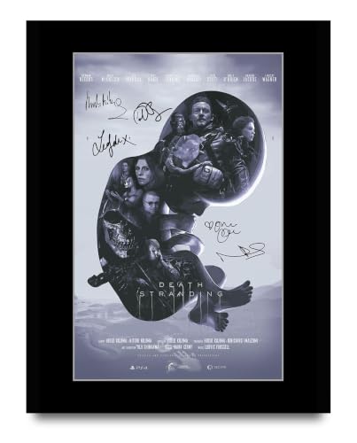 Death Stranding Signed Printed Photo US Letter Unframed - Video Game Fan Gift (ID-014204)