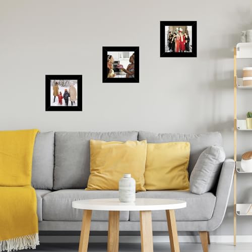 JCJMY 15x22 Picture Frame Rustic Brown for Poster Photo Picture, Horizontal and Vertical Formats for Wall Hanging, 15 x 22 Wall Gallery Poster Photo Frame for 15 by 22 Photos Posters,Rustic Brown