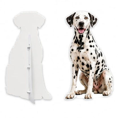 Life Size Dalmatian Dog Cardboard Cutout Standee for Party Decorations - 2Ft Variant