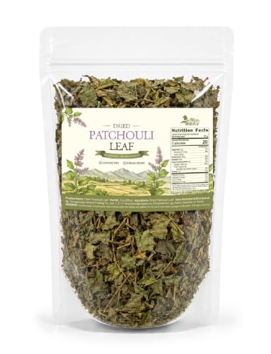 Dried Patchouli Leaves for Rituals Potpourri and Crafts 1 oz - Natural Aromatic Herb