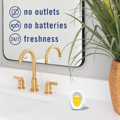 Febreze Odor-Fighting Bathroom Air Freshener Pumpkin Roll Scent - 4 Count