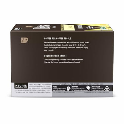Peet's Coffee, Light Roast Keurig K-Cup Pods, 100% Arabica Coffee - Sun Catcher 60 Count (6 Boxes of 10 Pods)