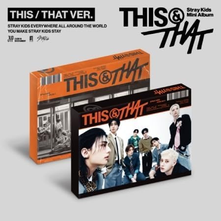 Stray Kids 10th Mini Album THIS & THAT SKZ K-pop Music CD & Photo Set