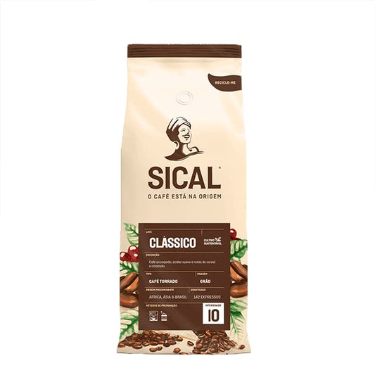 Sical Lote Classico Portuguese roasted gourmet coffee beans 5 Etrellas 1kg