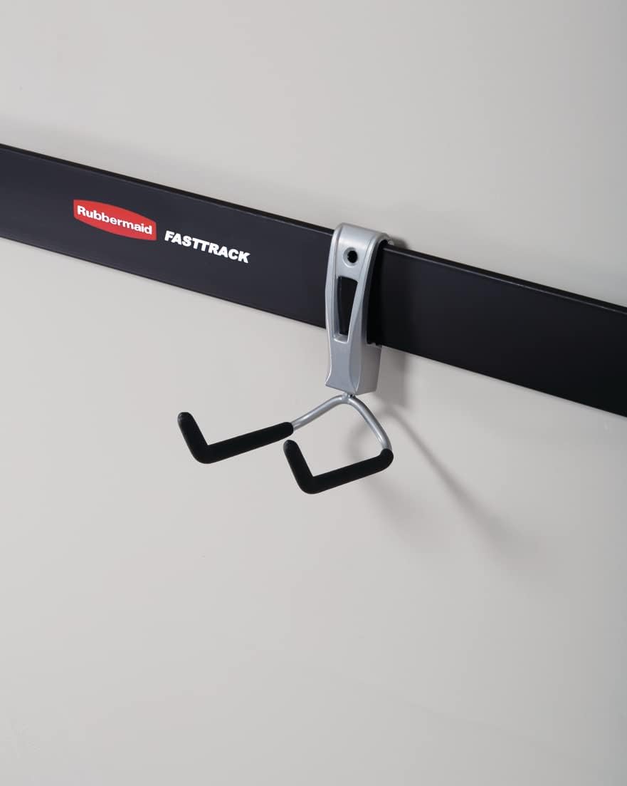 Rubbermaid FastTrack Cord Hook - Heavy Duty Garage Organizer for Cords, Ropes & Hoses