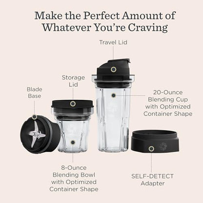 Vitamix Blending Cup and Bowl Starter Kit with Self-Detect Technology
