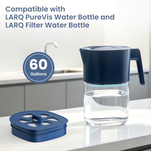 Water Filter Replacement for LARQ Pitcher PureVis & Water Filtered Pitcher - 2 Pack