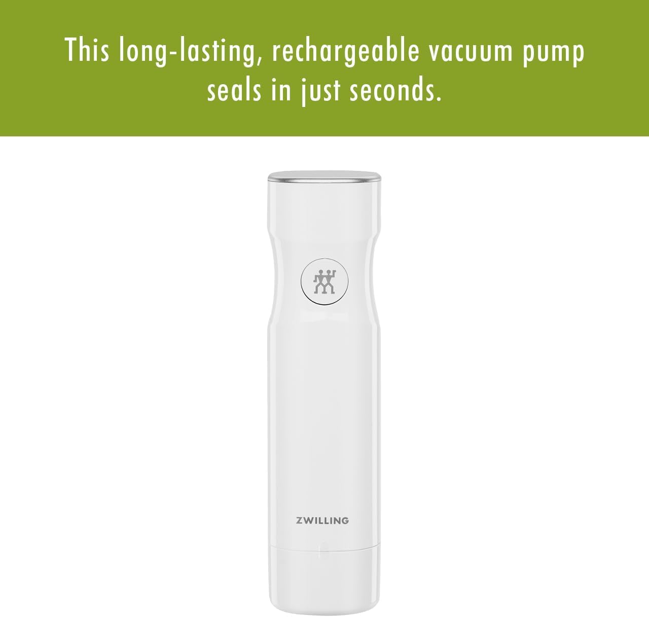 ZWILLING Fresh & Save Handheld Vacuum Sealer Machine for Easy Storage