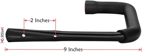 Heavy Duty Garage Storage Hooks by [Brand Name] - 6 Pack Wall Mount Rack Holds 50 Pounds | 9.8 Inch