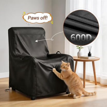 26x30x38 Inch Recliner Chair Cover Waterproof Dustproof for Sweetcrispy Massage Recliner