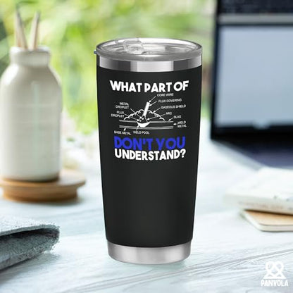 20oz Welders Gift Tumbler - Funny Insulated Stainless Steel Drinkware