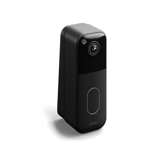 Blink Video Doorbell Wedge Mount - Secure Your Home with Stylish Black Design
