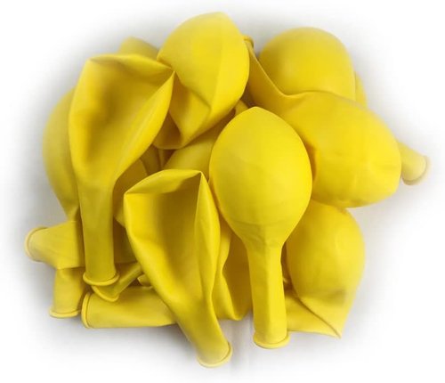 KADBANER Yellow Balloons - 50 Pcs 12 Inch Latex Balloons for Weddings, Birthdays & Baby Showers