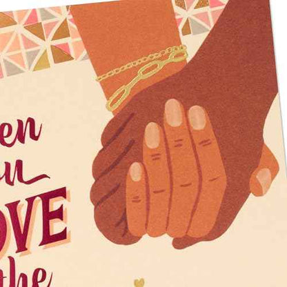Hallmark Mahogany Valentine's Day Card (I'll Always Love You) for Anniversary, Romantic Birthday, Everyday Love, Sweetest Day