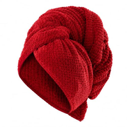 Hair Towel Wrap for Women - Soft, Absorbent Turban for Wet Hair