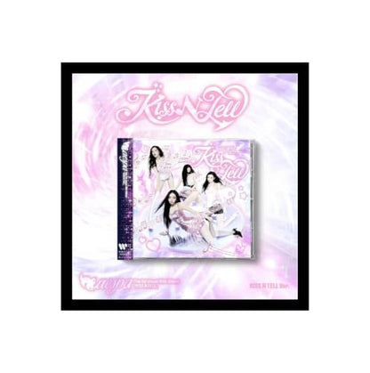 aespa Japan 1st Mini Album Kiss N Tell KISS N TELL Ver. CD + Sticker + Photobook + Photocard
