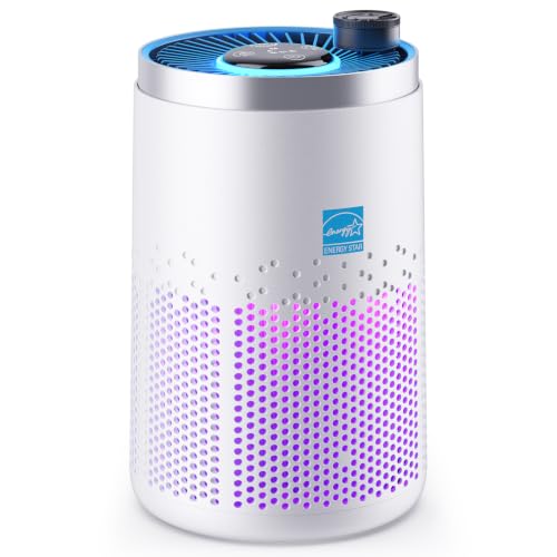 Air Purifier for Bedroom 335 Sq.Ft Coverage, Low Energy, 99.97% Filtration