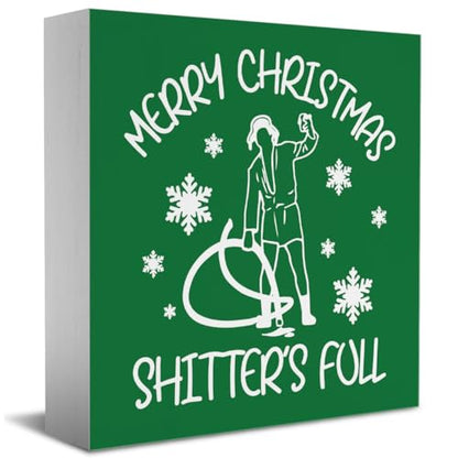 Fun Xmas Sign Christmas Vacation Decor - Istma Variation (5x5 Inches)