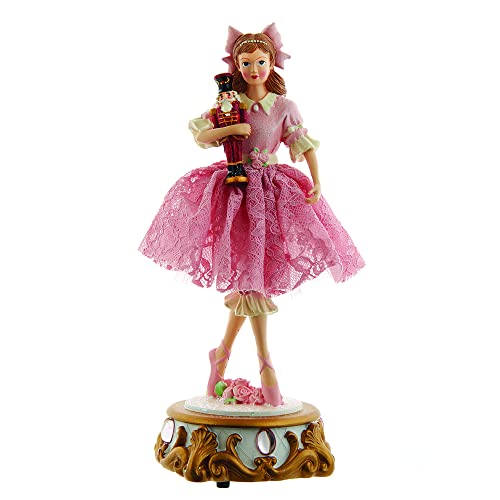 Clara Ballet Nutcracker Musical Deco - 11.25 Inch Resin Table Ornament