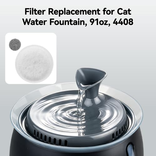 VANEST Filter Replacement Pack for BISSELL HydrateWell Pet Fountain - 4 Pack