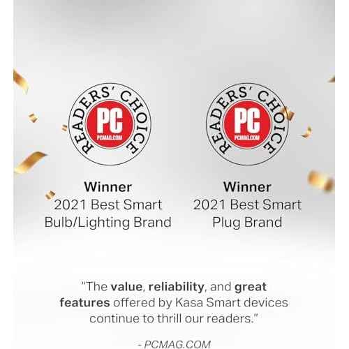 Kasa Smart Light Bulb KL110, LED Wi-Fi smart bulb works with Alexa and Google Home, A19 Dimmable, 2.4Ghz, No Hub Required, 800LM Soft White (2700K), 9W (60W Equivalent)