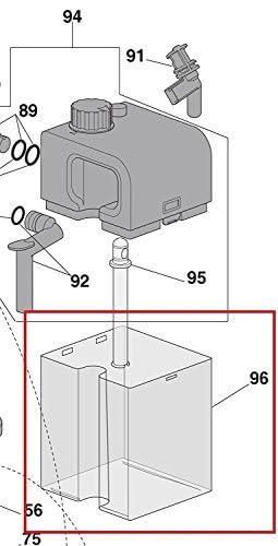 DeLonghi Nespresso Espresso/Cappuccino Machine EN520 Milk Tank