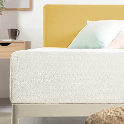 Best Price Mattress 8 inch Twin Mattress XL Long, Bed-In-A-Box, Green Tea Memory Foam,White
