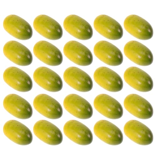 40pcs Artificial Olive Fruits for Food Display & Craft Decor