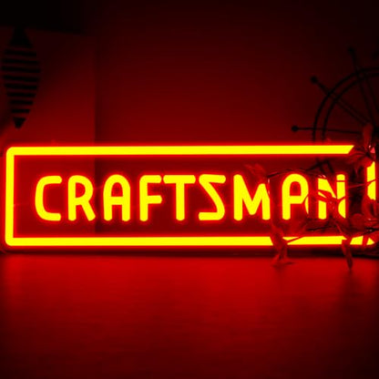 Red Neon Sign for Wall Decor - LED Light for Man Cave Bar Pub Bedroom Christmas Gift