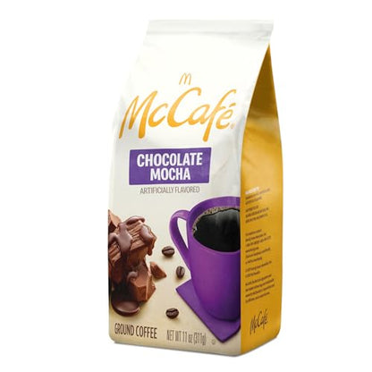 McCafe Chocolate Mocha, Ground Coffee, Flavored, 11oz. Bagged