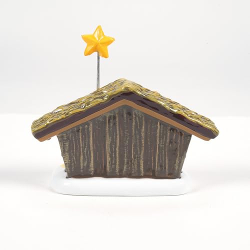 Nativity Miniature Figurine - Holy Family Christmas Village Decor, 1.57 inch