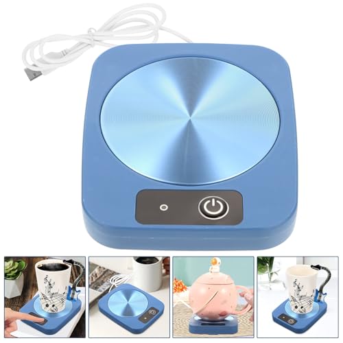 USB Mug Warmer Plate - Portable Coffee & Tea Heater for Home Office