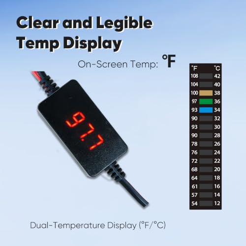 Electric Liquid Heating Pack 98.6°F with Digital Temp Display & Accessories