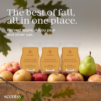 Autumn Road Trip Scented Wax Melts Set - 3 Bar Fall Fragrance