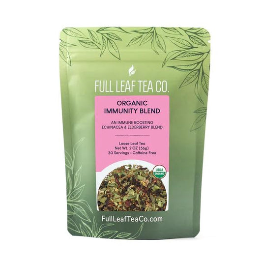 Organic Immunity Loose Leaf Tea - 2oz Bag (Approx. 30 Servings) | Full Leaf Tea Co.