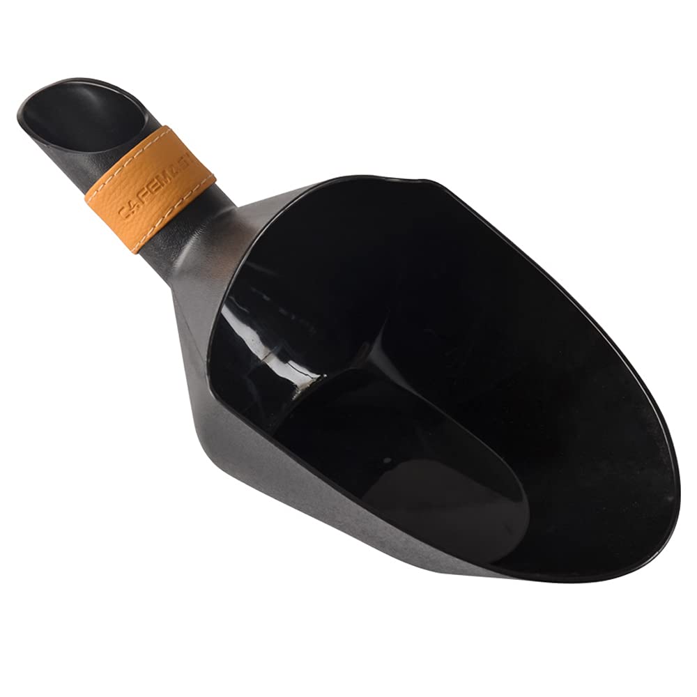 CAFEMASY Coffee Bean Shovel Scoop Coffee Beans Filling Scooper Plastic Coffee Bean Measuring Scoop