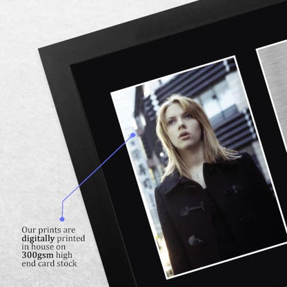 US Letter Framed Signed Scarlett Johansson Autograph Photo - Lost in Translation Fan Memorabilia