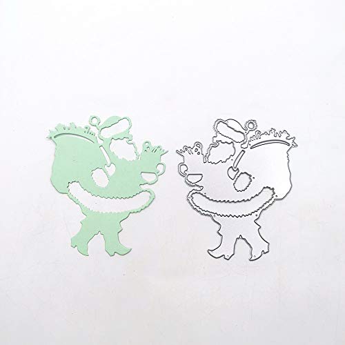 Father Christmas Carry A Bag Metal Cutting Dies for Scrapbooking & Card Making - Christmas Embossing Stencil
