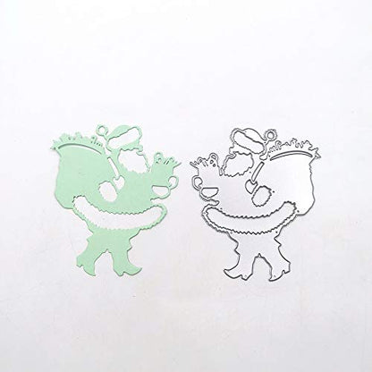 Father Christmas Carry A Bag Metal Cutting Dies for Scrapbooking & Card Making - Christmas Embossing Stencil