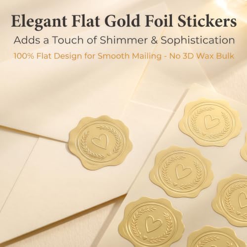100 Pack Cream Blank Cards and Envelopes with Stickers - 4x6 Inch Stationery Set