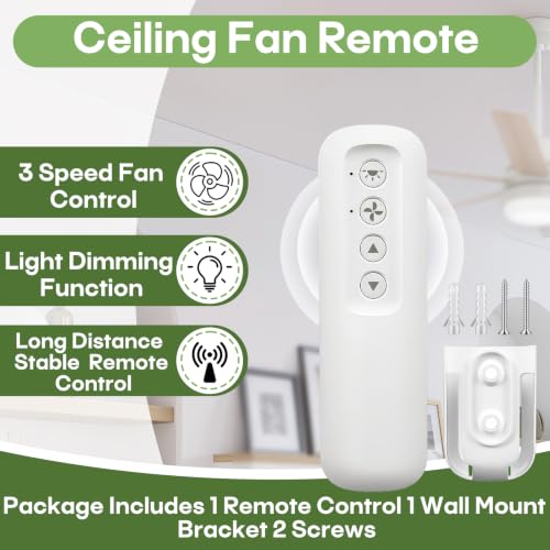 Universal Ceiling Fan Remote Control for Hunter Fans - 99813 Compatible