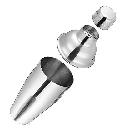 Cocktail Shaker and Jigger Set - 24oz & 2oz Bartender Barware Kit