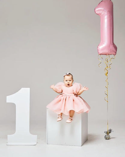 Pearl Pink 21 Number Balloons by [Brand Name] - 40 Inch Birthday Decorations for Men & Women | Perfect for Graduation & Celebration Parties