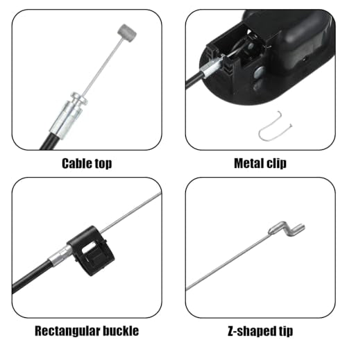 Heavy-Duty Metal Recliner Handle Replacement Parts with Cable