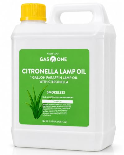 Gallon Lamp Oil with Citronella for Lanterns, Torches & Emergency Lighting