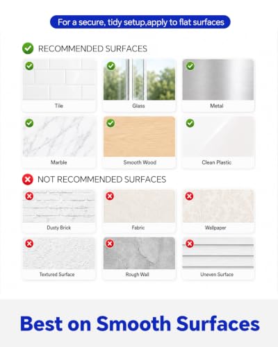Outdoor String Light Clips with Clear Adhesive - 35 Pack Waterproof Hooks